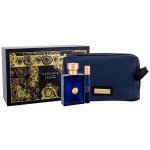 Versace Pour Homme Dylan Blue EDT 100 ml + EDT 10 ml + kosmetická taštička dárková sada – Sleviste.cz