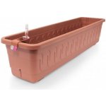 Plastkon Samozavlažovací Truhlík FANTAZIE teracota 80 x 19 x 18 – Sleviste.cz