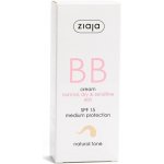 Ziaja BB krém pro normální, suchou, citlivou pleť tón přirozený SPF15 50 ml – Zboží Dáma