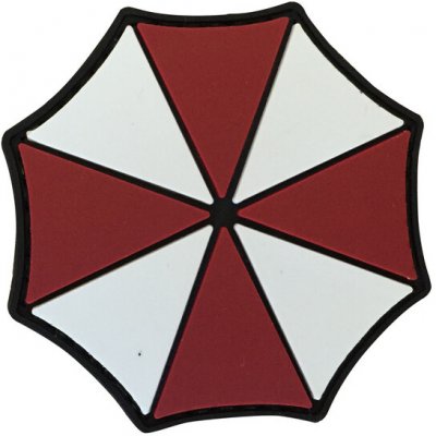 WARAGOD Nášivka 3D Resident Evil Umbrella 6.5cm – Zboží Dáma
