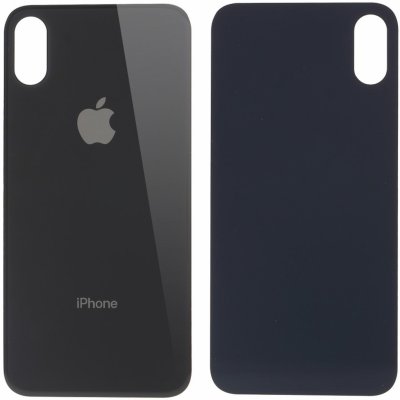 Kryt Apple iPhone X zadní černý – Zboží Mobilmania