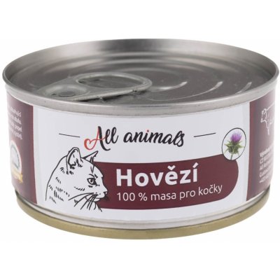 All Animals Cat hovězí mleté 100 g – Zbozi.Blesk.cz