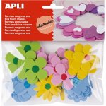 APLI Pěnovka tvary květiny mix druhů samolepicí – Sleviste.cz