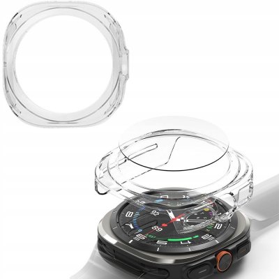 RINGKE SLIM Obal + ochranné sklo Samsung Galaxy Watch Ultra 47mm CLEAR 84110 – Zboží Živě