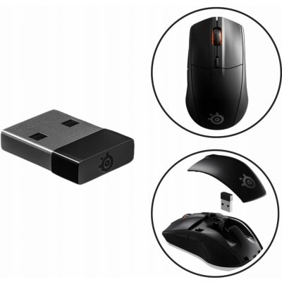 SteelSeries Rival 3 Wireless 62521 – Zboží Živě