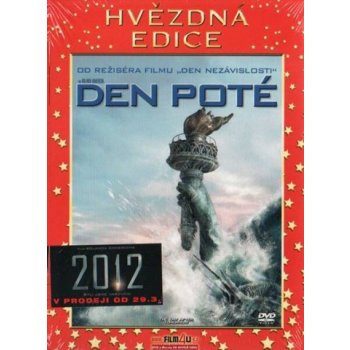 Den poté papírový obal DVD