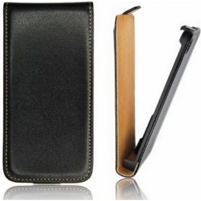 Pouzdro Forcell Slim Flip HTC Desire 200 černé – Zboží Mobilmania