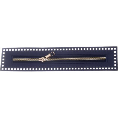 VLNIKA Zip na kabelky kovový 24 cm Varianta: tm. modrý – Hledejceny.cz