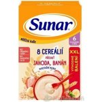 Sunar mléčná kaše 8 cereálií jahoda banán 340 g – Sleviste.cz