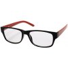HAMA Filtral čtecí brýle, plastové, černé/červené