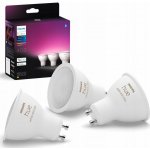 Hue WACA sada 3x žárovka LED GU10 4,2W 400lm 2000-6500K RGB CRI80 IP20 – Sleviste.cz