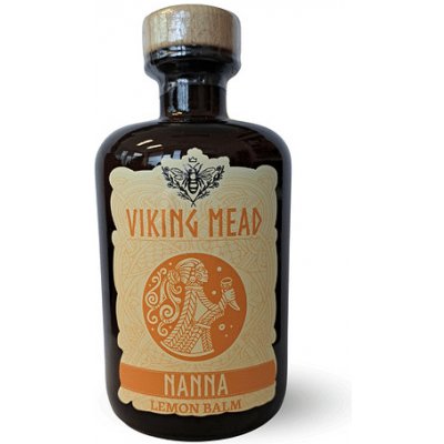 Hřebečská medovina Medovina Viking Mead Nanna - Meduňka 0,5 l – Zboží Dáma