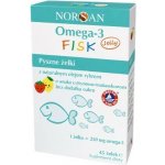 Norsan Omega-3 Fisk 45 žvýkacích bonbonů – Hledejceny.cz
