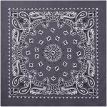 Šátek Rothco Jumbo Trainmen Western šedý – Zboží Dáma