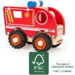 Small Foot Dřevěné hasičské auto s žebříkem 1 ks – Hledejceny.cz