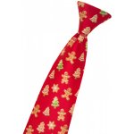 Avantgard Chlapecká kravata 558-19101 červená/perníček – Zboží Mobilmania