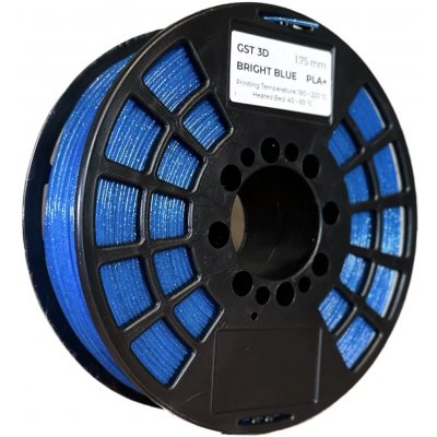 Filament GST3D PLA+ Modrá s třpytkami 1.75mm 1kg