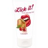 Lubrikační gel Lick it Wine-Strawberry 50 ml