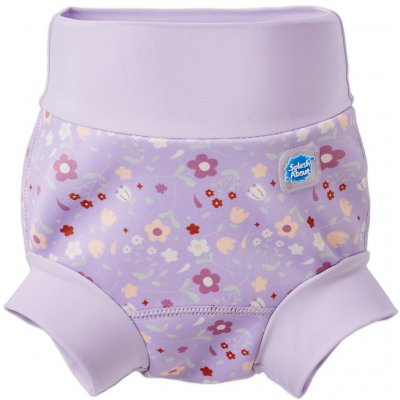 Splash About Nové Plavky Happy Nappy™ Lilac Spring – Zboží Dáma