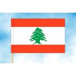 LIBEA, s.r.o. Vlajka Libanonu Rozměr: 60×90 cm, Uchycení: Návlek na žerď – Hledejceny.cz
