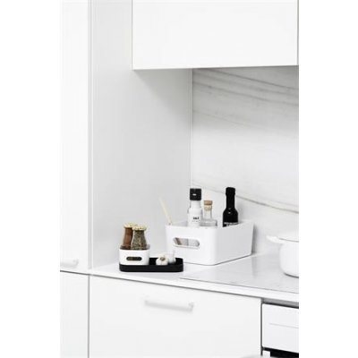 SMARTSTORE Úložný box Compact M, bílý, plast, 5,3 l, SMARTSTORE 10810 223785 – Sleviste.cz