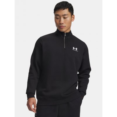 Under Armour UA Icon Fleece 1/4 Zip-BLK Černá – Zboží Mobilmania