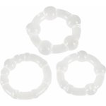 You2Toys - Buď tvrdý! Sada erekčních kroužků - průhledné 3 ks – Zboží Mobilmania