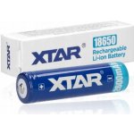 Baterie XTAR 18650 3,7V Li-ion 2600mAh s ochranou – Zboží Živě