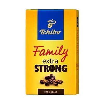 Tchibo mletá Family Extra Strong 250 g – Zboží Mobilmania