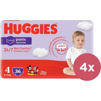 HUGGIES Pants Jumbo 4 9-14 kg 144 ks