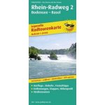 cyklomapa Rhein Radweg 2 Bodensee Basel 1:50 t. – Hledejceny.cz