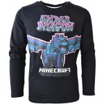minecraft tričko Ender Dragon černé dětské – Zboží Dáma