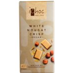 iChoc Rýžová čokoláda bílý nugát s oříšky 80 g – Hledejceny.cz