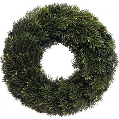 Nordmann Adventní věnec Ø cca 30 cm Selection čerstvě vázaný, živé konifery – Zboží Mobilmania