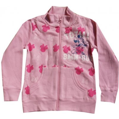Minnie Mouse mikiny bavlněné růžové – Sleviste.cz