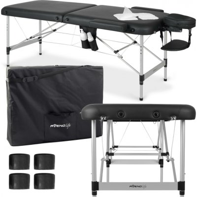 Habys Nadia - hliníkové přenosné masážní lůžko výškově nastavitelné – Hledejceny.cz