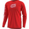 Cyklistický dres Troy Lee Designs SKYLINE CHILL ICONIC FIERY RED