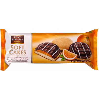 Feiny Biscuits Piškotový moučník s pomerančovou náplní 135g – Zboží Mobilmania