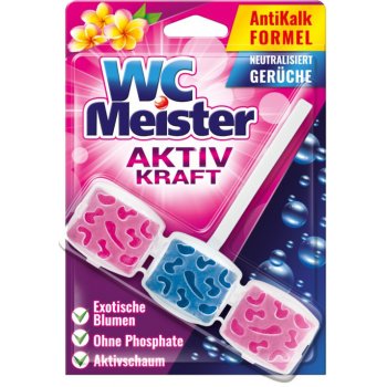 Glanz Meister WC Meister vůně exotické květy závěs do WC 45 g