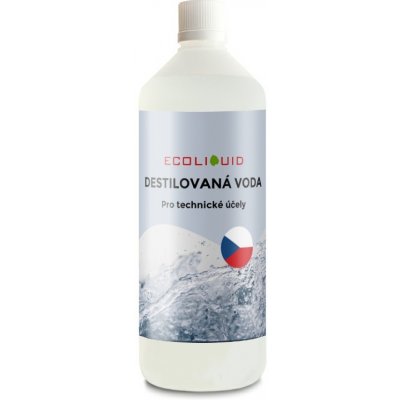 Ecoliquid Destilovaná voda 1 l | Zboží Auto