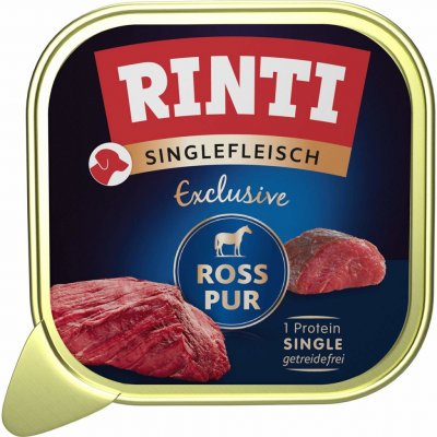 Rinti Singlefleisch Exclusive Čistý kůň 10 x 150 g – Sleviste.cz