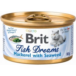 Brit Cat Fish Dreams Mackerel & Seaweed 80 g