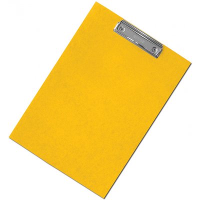 CAESAR Senator podložka psací A4 s klipem žlutá – Zboží Dáma