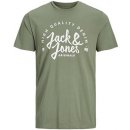 Jack & Jones pánské triko JJEORGANIC BASIC TEE 12156101 black SLIM
