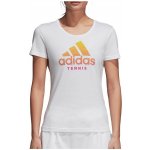 Adidas dámské tričko Category tee tenis Climalite bílé – Hledejceny.cz