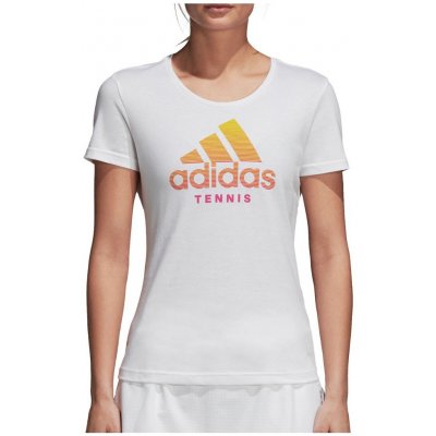 Adidas dámské tričko Category tee tenis Climalite bílé – Hledejceny.cz