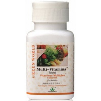 Green World Multivitamin pro dospělé 100 tablet – Hledejceny.cz