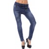 Dámské džíny V&V harémové jeans kalhoty s hvězdami