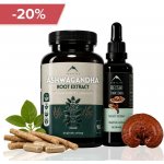 Hrotlife Klid a rovnováha Reishi tinktura 50 ml a Ashwagandha 90 ks – Hledejceny.cz