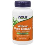 Now Foods Foods Willow Bark Extract extrakt z vrby 400 mg 100 kapslí – Hledejceny.cz